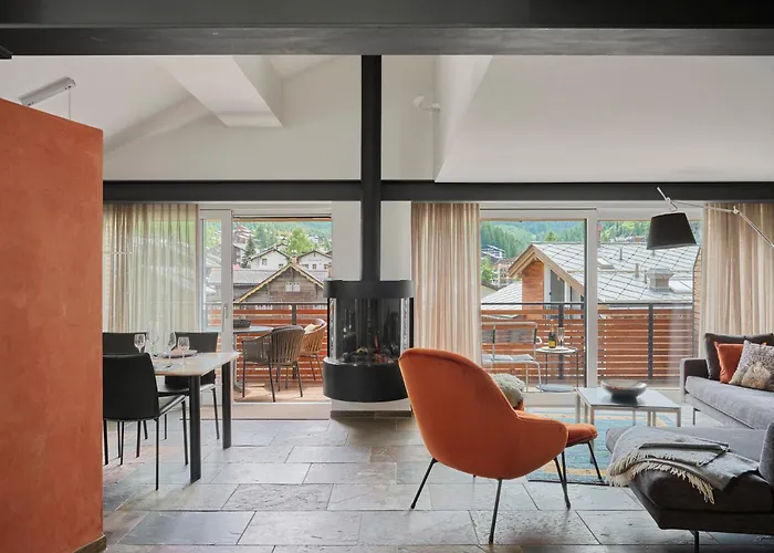 アパート Ascot Penthouse 160 M2 Matterhorn View